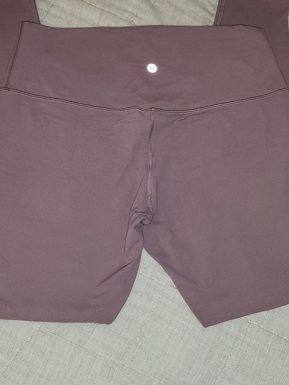 Lululemon Athletica High-Rise Leggings in Mauve Plum